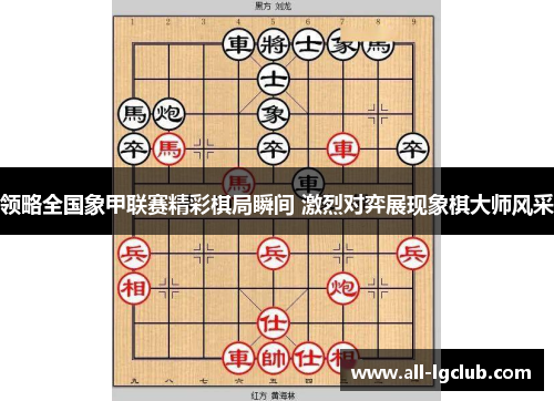 领略全国象甲联赛精彩棋局瞬间 激烈对弈展现象棋大师风采 领略全国象甲联赛精彩棋局瞬间 激烈对弈展现象棋大师风采
